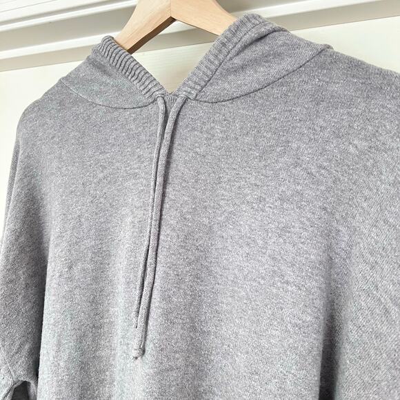 Christy Dawn The Salem Sweater Pullover Hoodie Cotton Cashmere Heather Grey - Picture 4 of 7